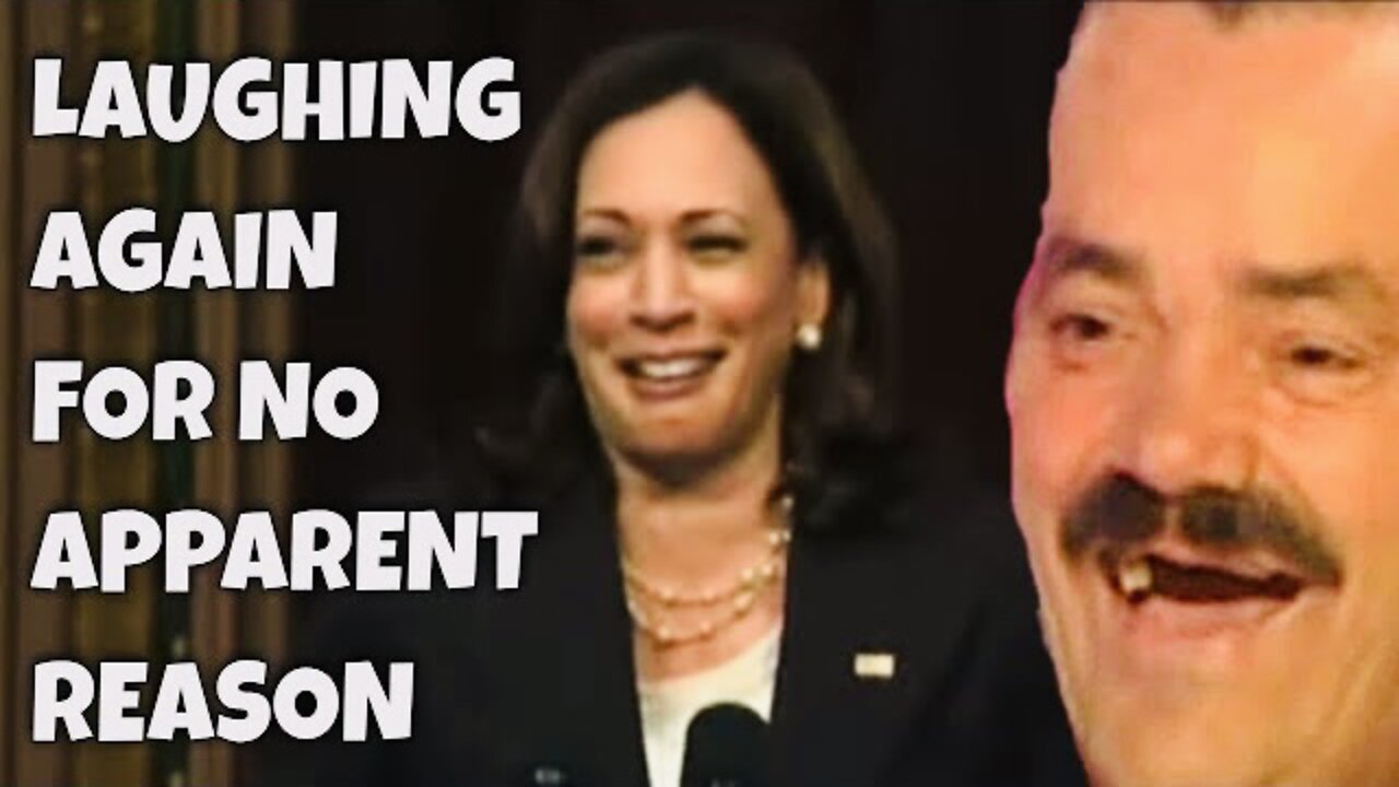 What the Hell was Kamala Laughing at this time?