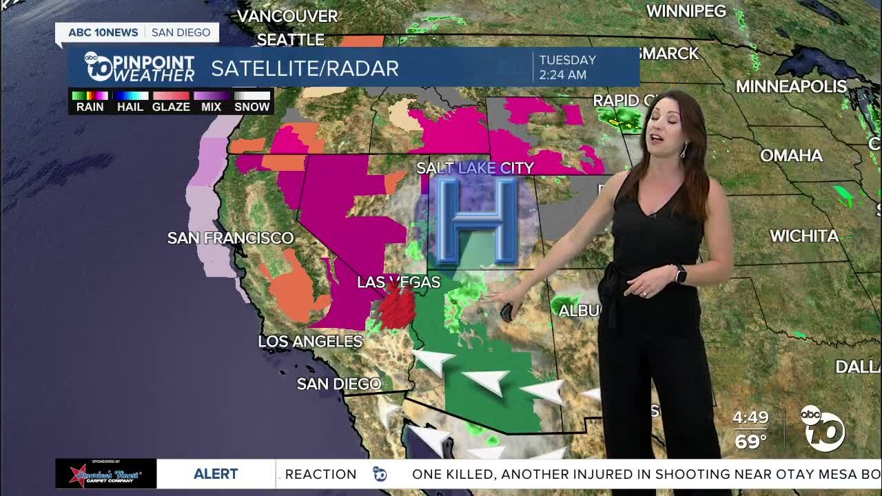 ABC 10News Pinpoint Weather with Meteorologist Megan Parry