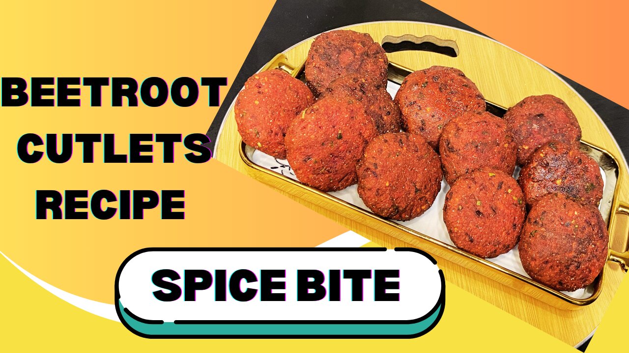 Beetroot Cutlets Recipe By Spice Bite By Sara