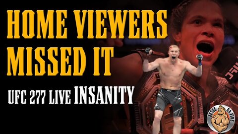EVERYONE Watching UFC 277 at home MISSED IT!! Pavlovich Went INSANE After Lewis KO