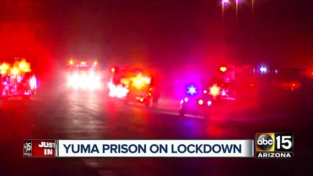 Yuma prison on lockdown after riot contained