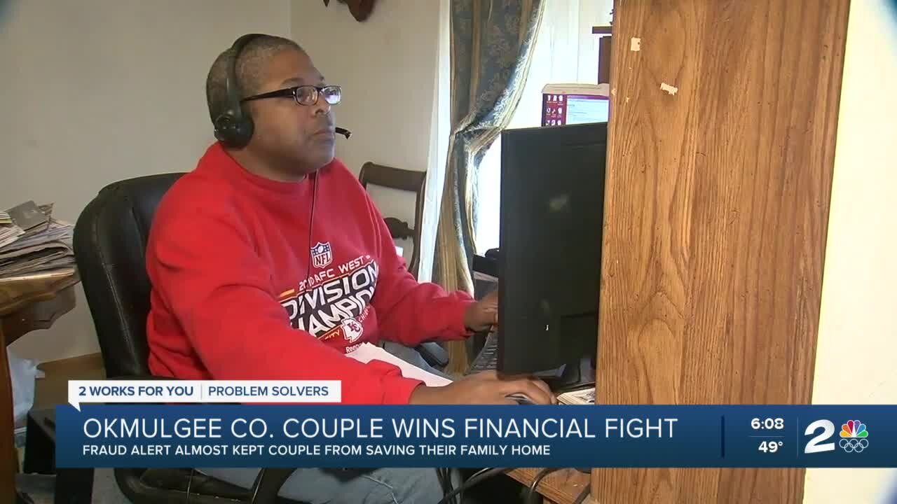 Fraud alert almost kept couple from saving their family home