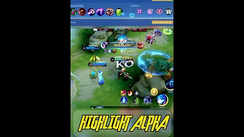 HIGHLIGHT ALPHA #mobilelegend #mpl #mlbb #mlbbesports #mplid #gameplay #gaming #shorts #shortsvideo