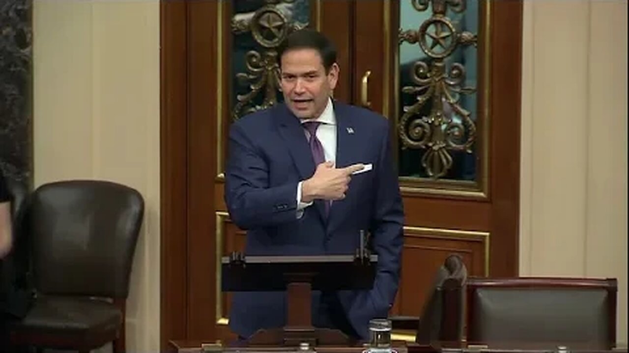 Rubio Speaks on Senate Floor After His Uyghur Forced Labor Prevention Act Is Blocked From the NDAA