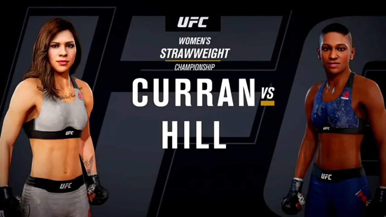 EA Sports UFC 3 Gameplay Angela Hill vs Kailin Curran