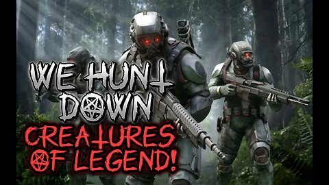 WE HUNT DOWN CREATURES OF LEGEND!