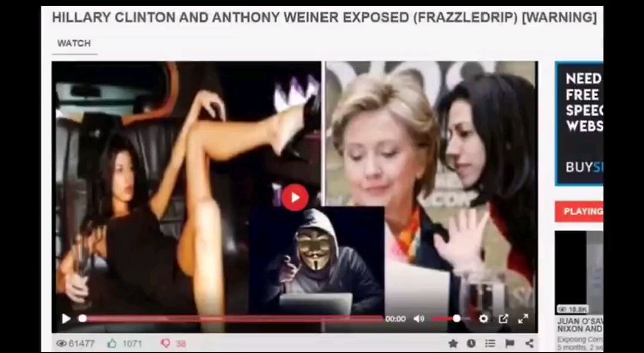 Hillary Clinton & Huma Abedin in Anthony Weiner's lap top PURE EVIL HIGH CRIMES