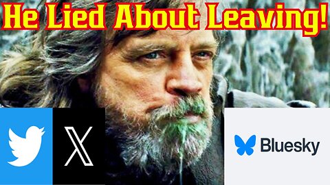 Star Wars FLEES Twitter! Luke Skywalker Actor Mark Hamill Leaves! And Then Comes Back