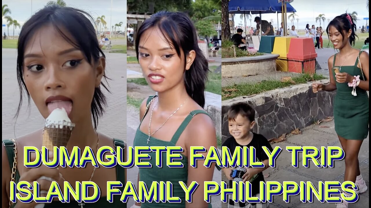 🇵🇭 Family Travel Dumaguete City Ocean Front Evening & Night OFF GRID ISLAND LIVING PHILIPPINES