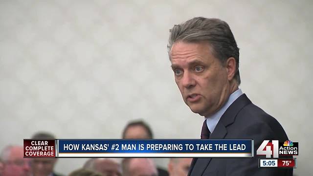 How KS lieutenant governor is preparing to take the lead