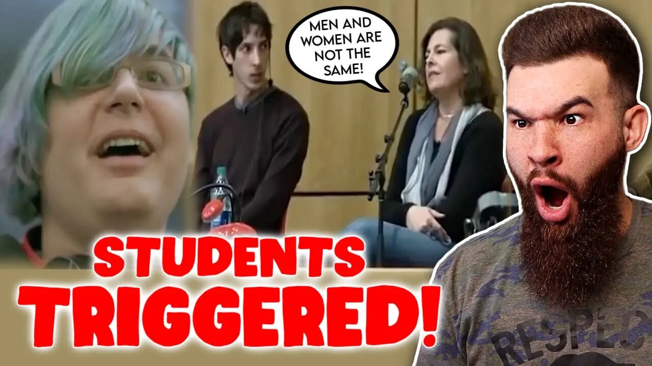 WOKE STUDENTS MELTDOWN Over A Biologist Stating Facts That Men And Women Are Different