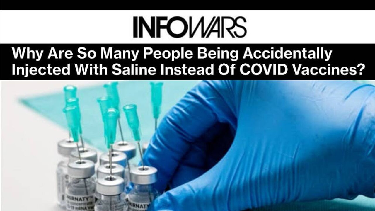 Mystery Solved: Learn Why Saline is Being Substituted for Covid Vaccine