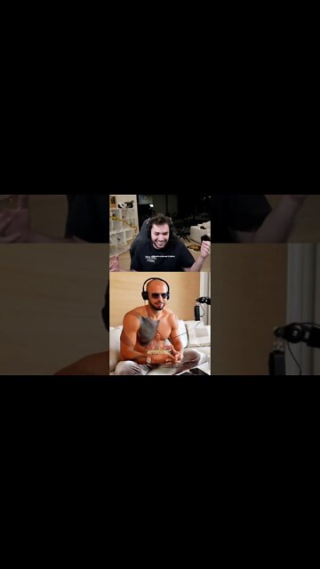 Adin Ross Being Cringe With Andrew Tate #shorts