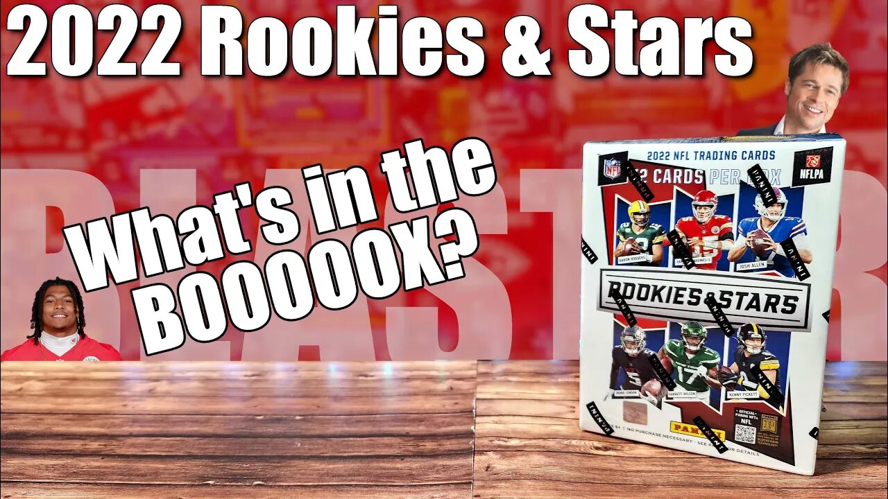 LOTS OF POTENTIAL | 2022 Rookies & Stars Football Blaster Box