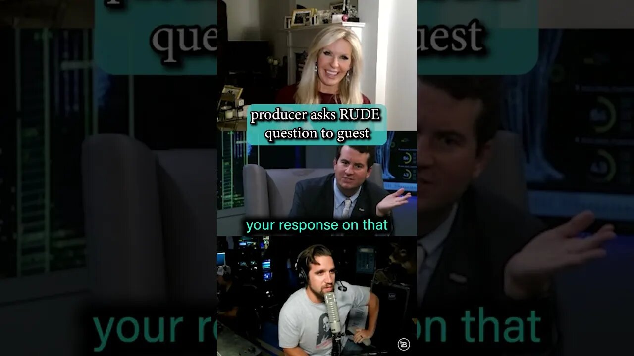 Host YELLS At Producer For RUDE Question To Guest