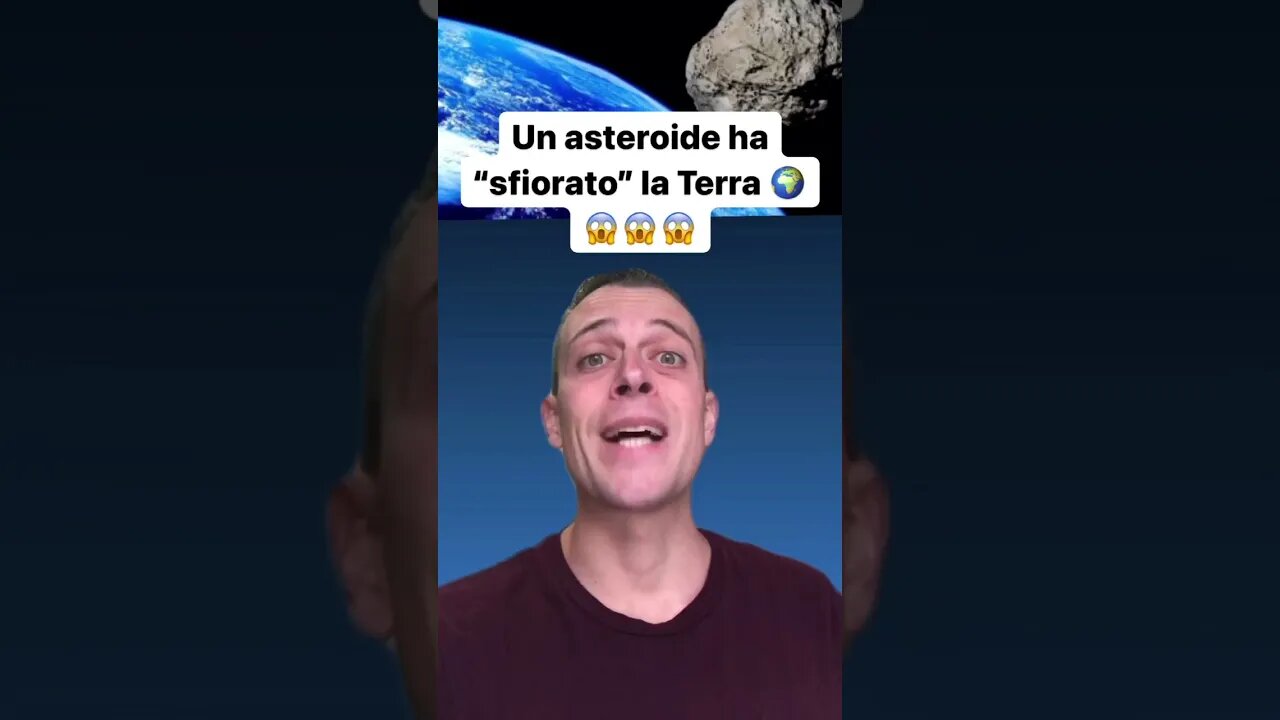 UN ASTEROIDE HA SFIORATO LA TERRA 😱