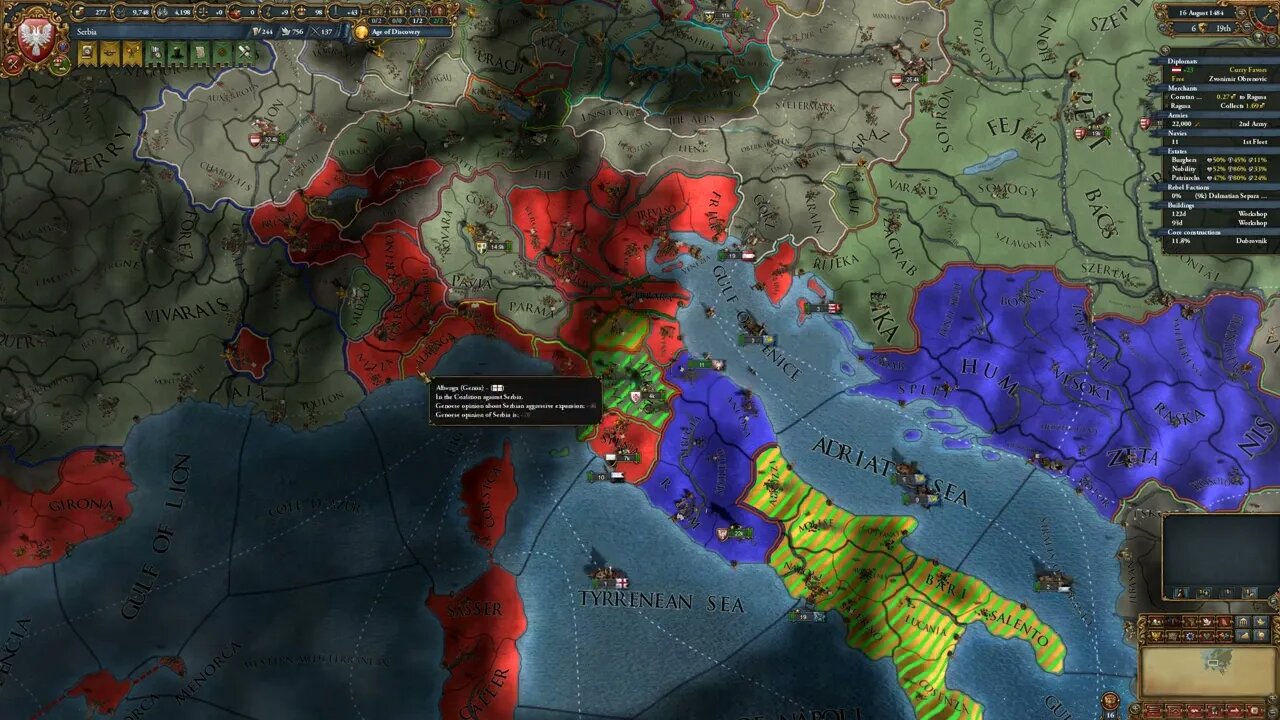 The Naples Question - EU4 Serbia EP 6