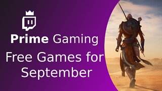 Prime Gaming Free Games for September 2022