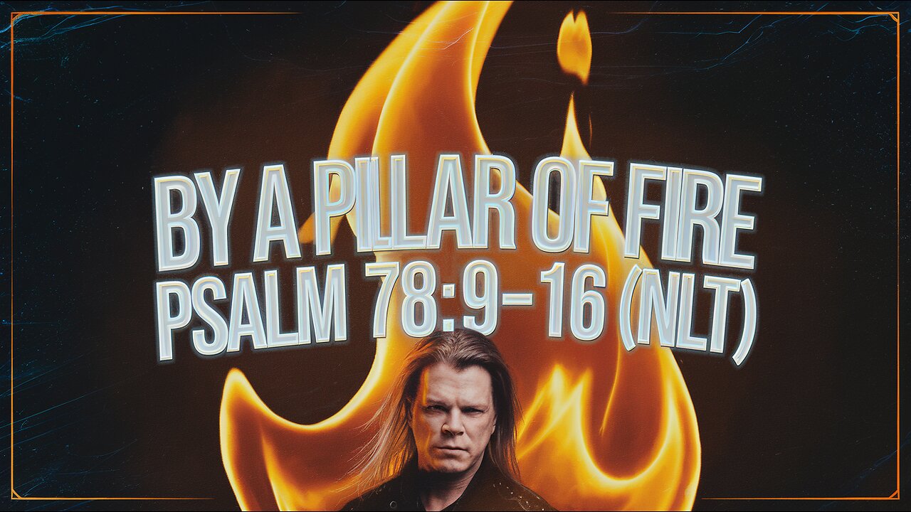 By A Pillar Of Fire | LYRICS | Heavy Metal Worship Music | Psalm 78:9-16 (NLT) #christianmetal