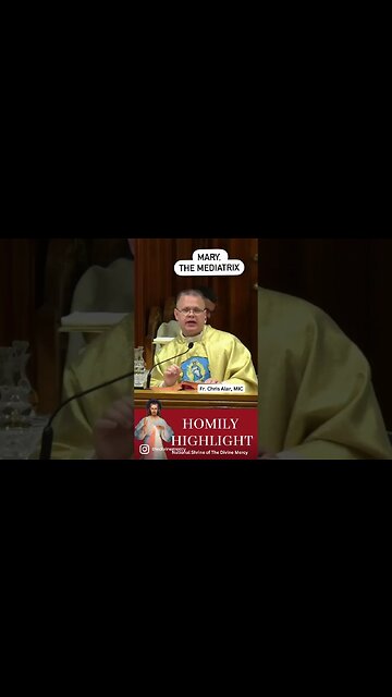 Blessed Virgin Mary Intercessor of Grace, Mediatrix of Grace #homily #homilyhighlight #DivineMercy