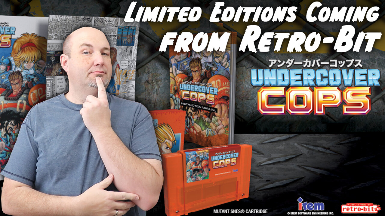 Retro-Bit Releasing IREM's Brawler Undercover Cops to US & EU as Limited Collectors Editions