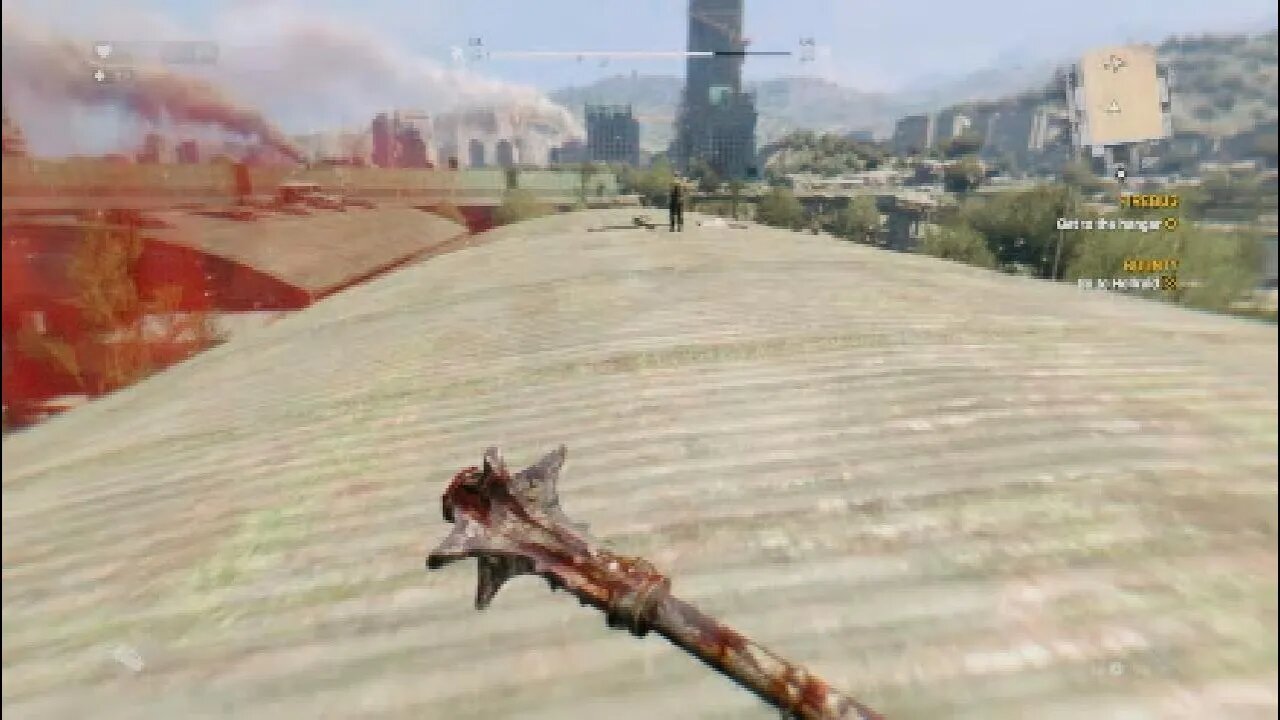 I drop kicked this guy so hard even time couldnt react (Dying Light)