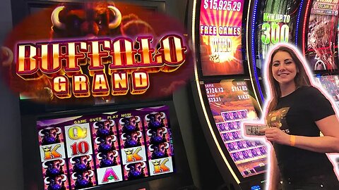 💛 BIG Buffalo Grand Line Hit WIN$ 💛 Fun with Melissa | Slot Ladies