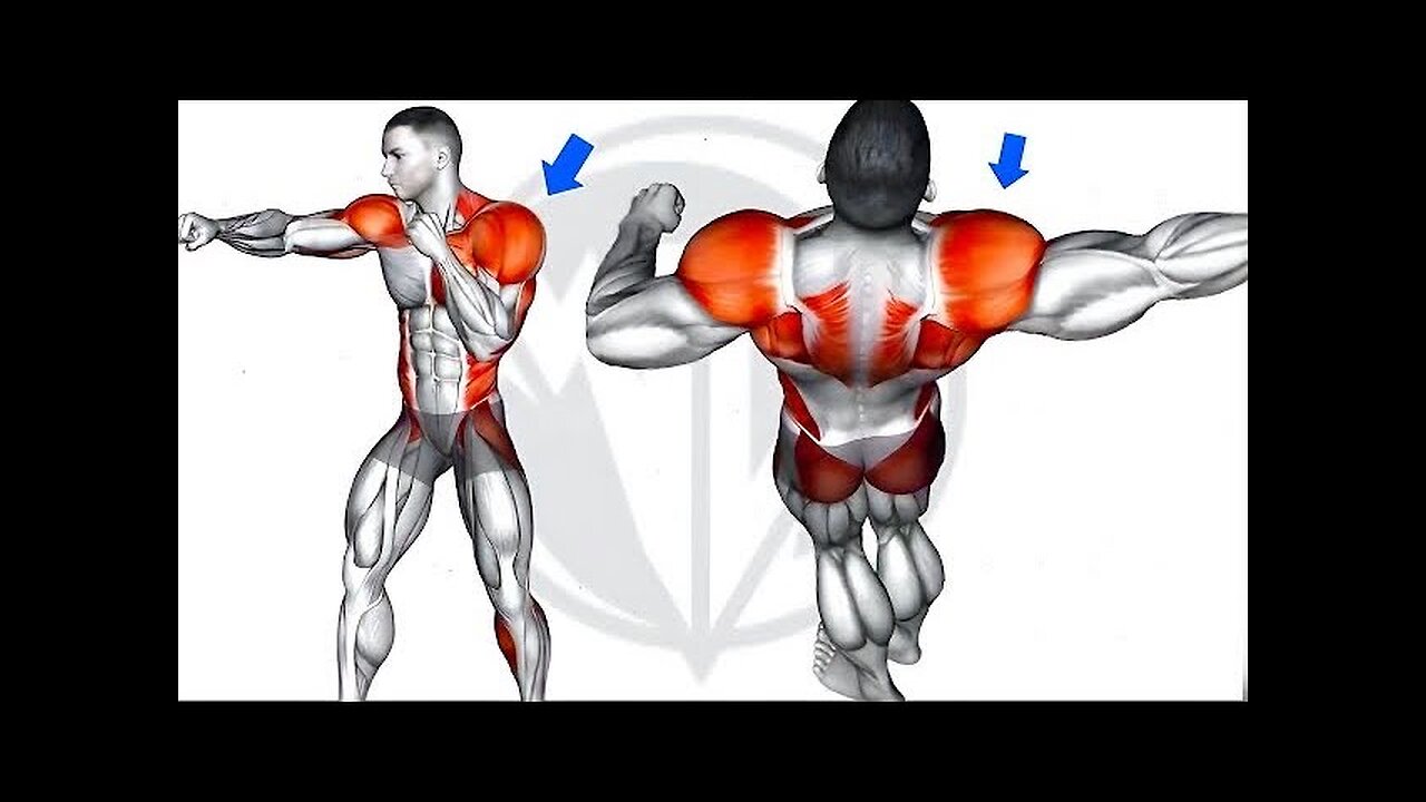 "Shoulder Workout At Home | How to Grow Shoulders At Home | Shoulder Workout Home.