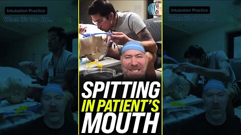 Spitting in the Patient’s Mouth?! 😱 #shorts