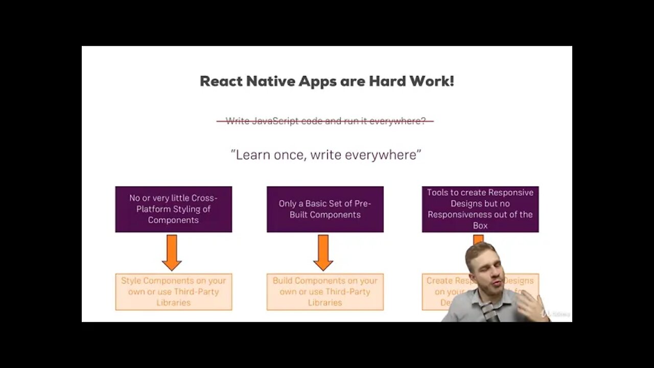 6 - Dealing with Limitations of React Native | React Native Course