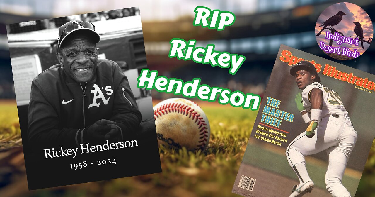 RIP Man of Steal Rickey Nelson Henley Henderson gone to be with the Lord at 65