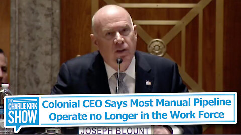Colonial CEO Says Most Manual Pipeline Operate no Longer in the Work Force