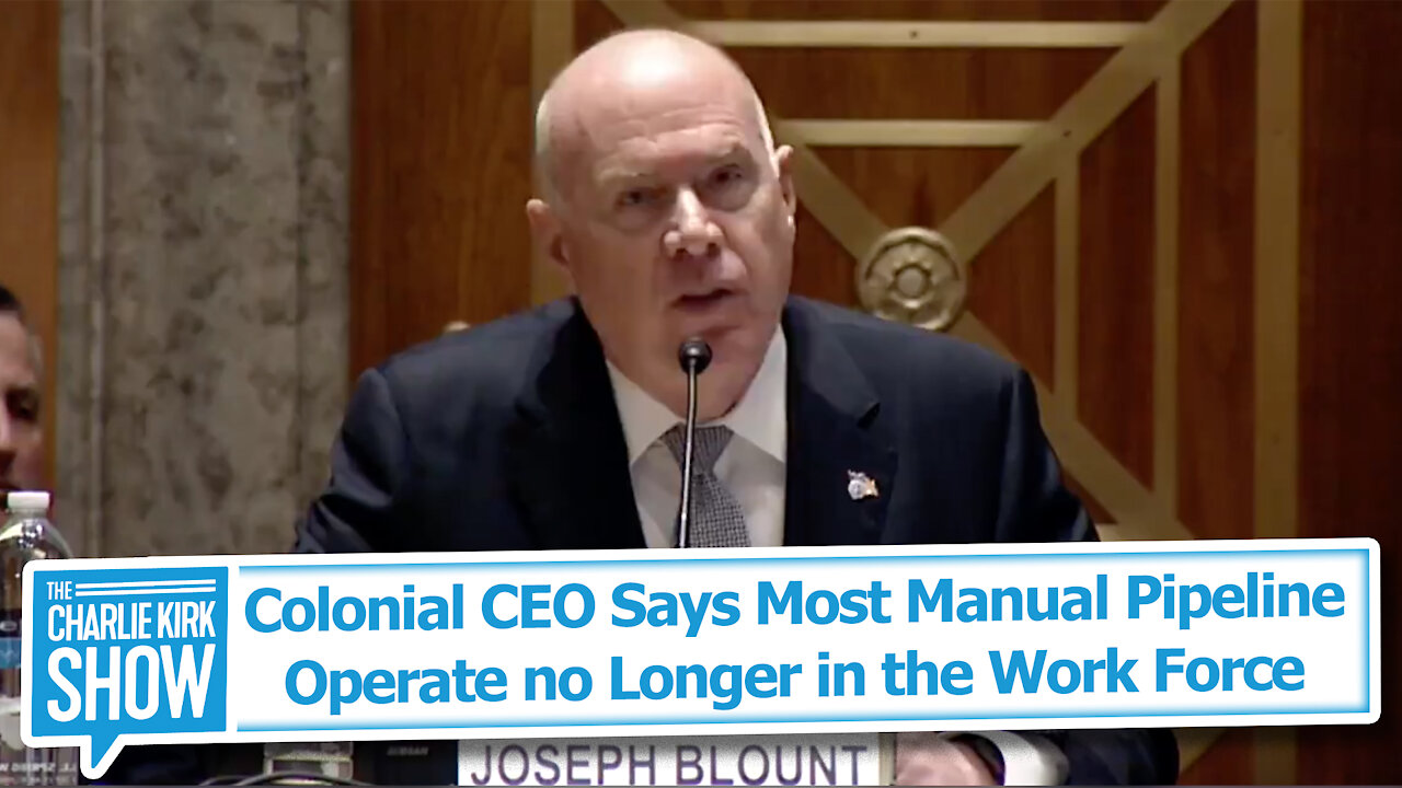 Colonial CEO Says Most Manual Pipeline Operate no Longer in the Work Force