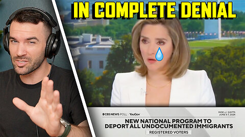 CBS Host Is SHOCKED By New Poll Showing Majority Support Deporting ALL Illegal Immigrants