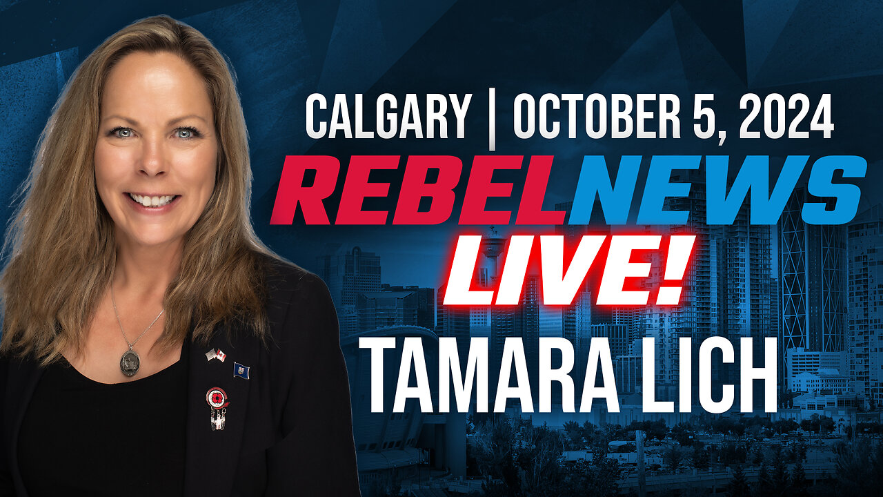 Tamara Lich is bringing her message of hope, unity and patriotism to Rebel News LIVE! Calgary