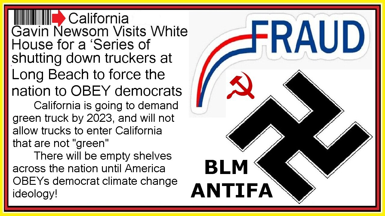 TRUCKER SHUTDOWN 2023 (by the democrats)