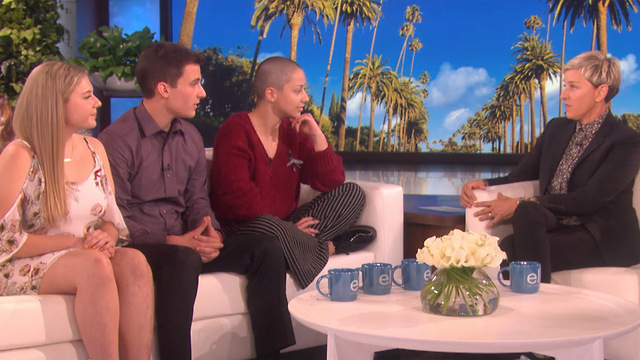 Florida School Shooting Survivors Give Emotional Account of Tragedy on the Ellen Show