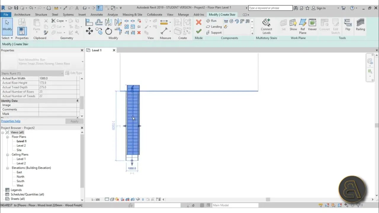 Glass Railing in Revit Tutorial