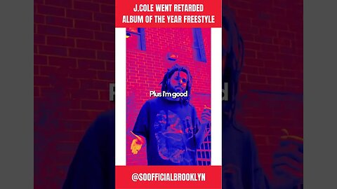 J COLE WENT RETARDED ALBUM OF THE YEAR FREESTYLE #viral #music #freestyle #jcole #fyp