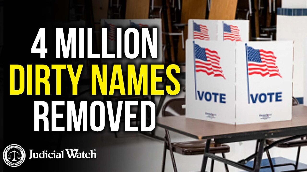 FITTON: HUGE—4 MILLION DIRTY NAMES REMOVED FROM ELECTION ROLLS!