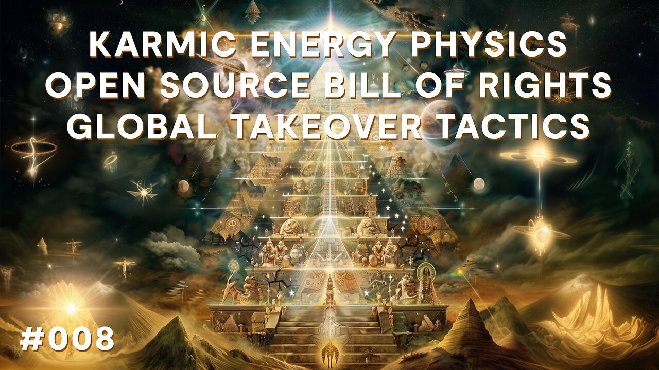 Karmic Energy Physics, Open Source Bill of Rights, Global Takeover Tactics | Babylon Burning #8