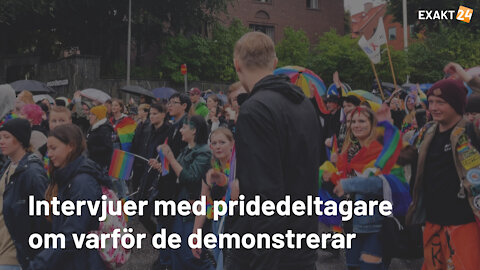 DIREKT FRÅN PRIDE | Intervjuer med pridedeltagare i Göteborg