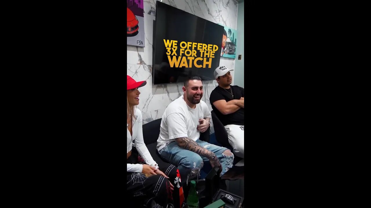We Offered Him 3X For His Watch