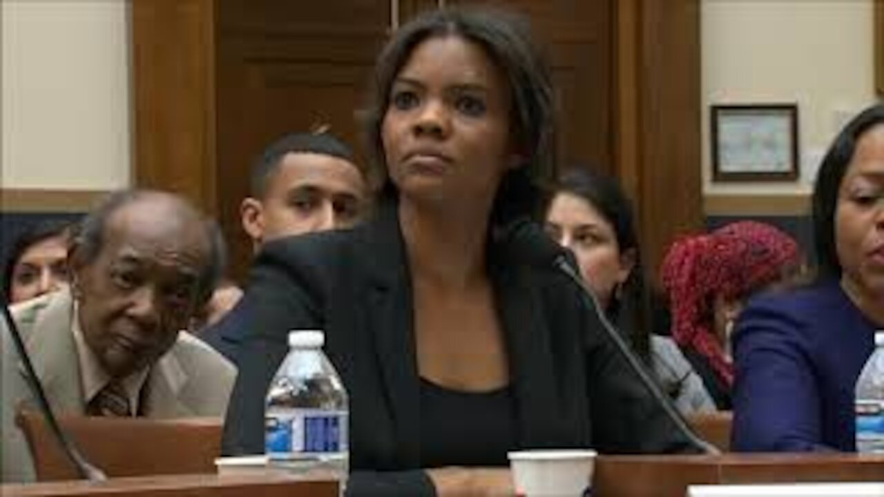 CANDACE OWENS refutes America-Hating Leftist Congressman mischaracterizing her as supporting Hitler.