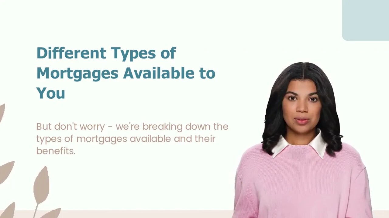 what are the different types of mortgages available to me #mortgage