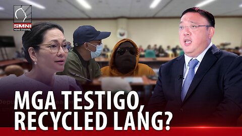 Mga testigong humarap kay Sen. Hontiveros, recycled lang —Atty. Roque