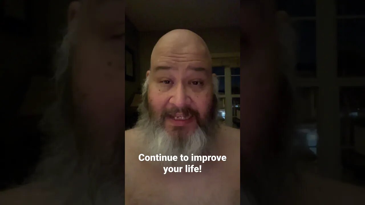 Continue to improve your life… always #beaman #actionsoverwords