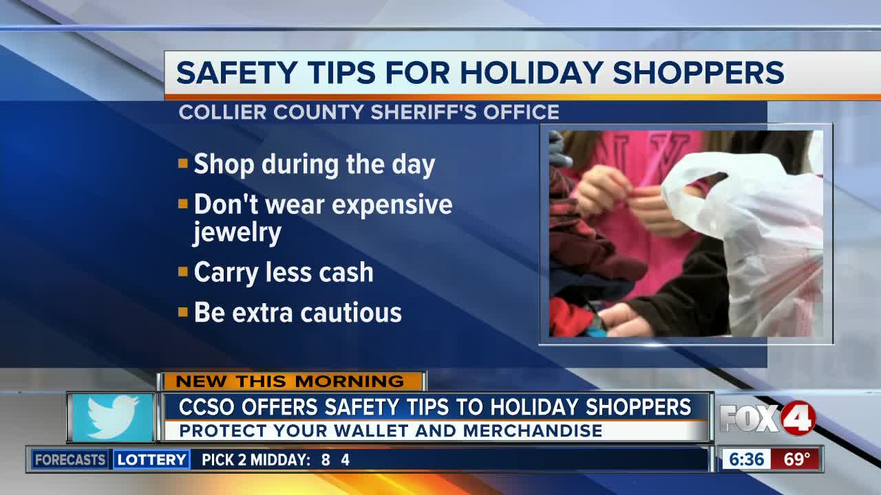 CCSO offers safety tips to holiday shoppers