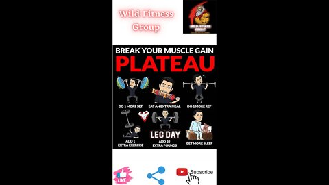 🔥Break your muscle gain plateau🔥#fitness🔥#wildfitnessgroup🔥#shorts🔥