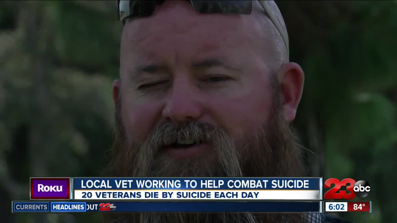 Local veteran helping to combat suicide